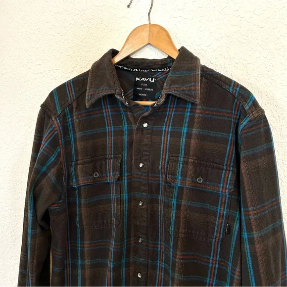 KAVU
Northlake Shirt Jacket brown size large - Picture 6 of 12